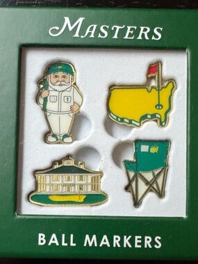 Masters Tournament 2026 Golf Ball Marker Set